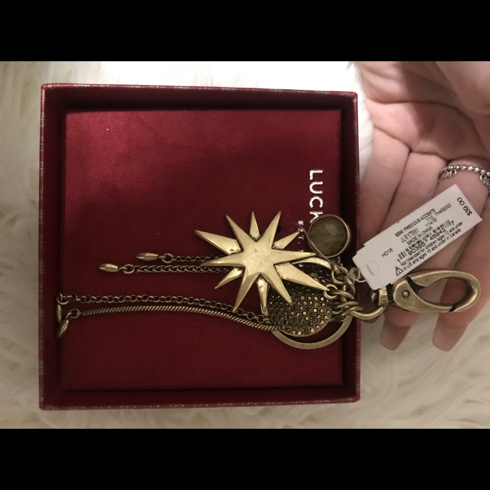 gold keychain